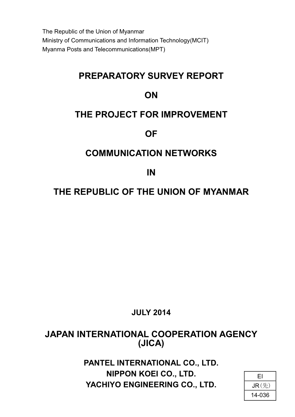 Chapter 1 Introduction 1.1 Backgrounf of Survey