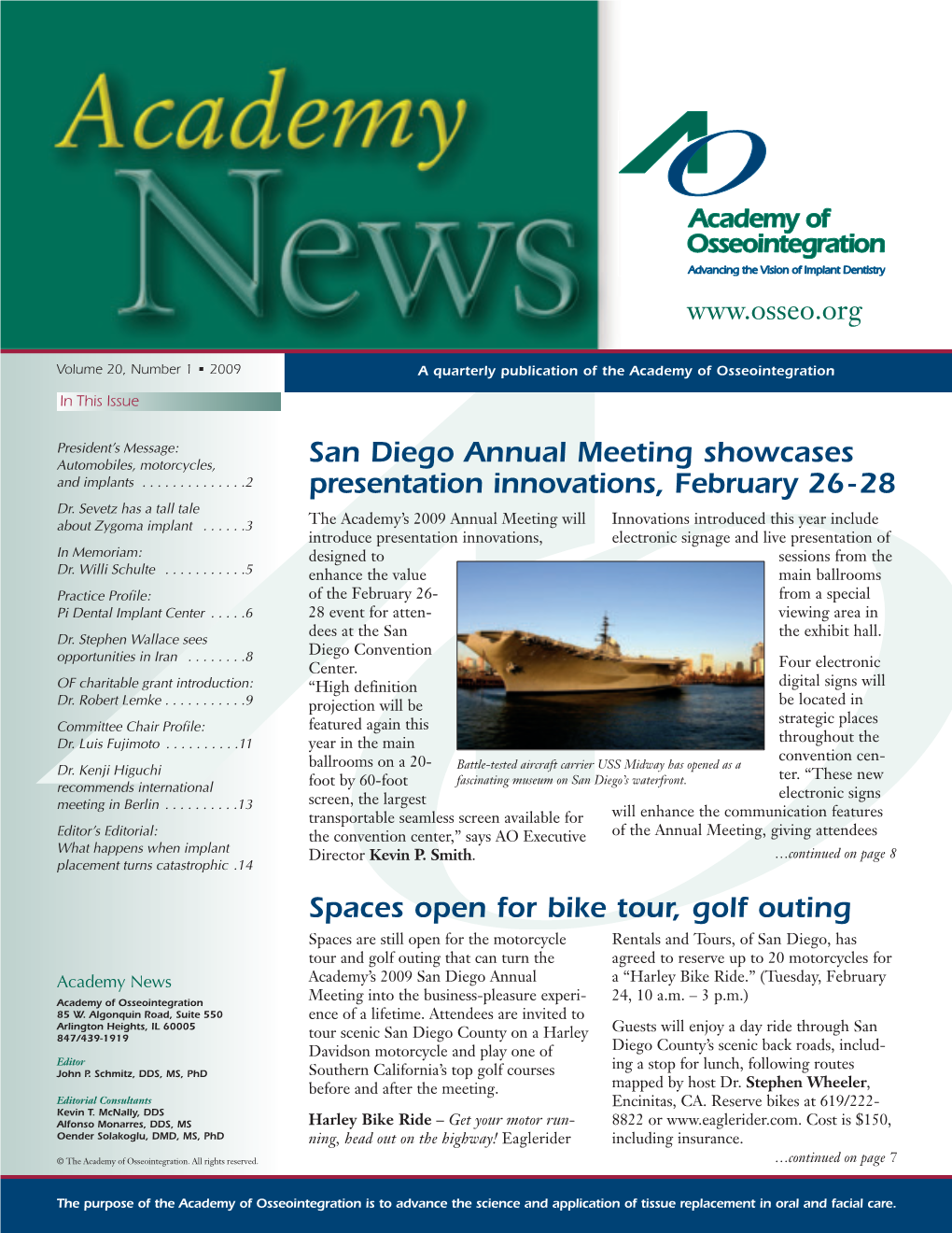 San Diego Annual Meeting Showcases Presentation