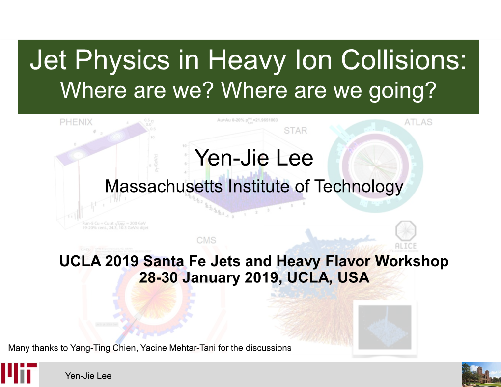 Jet Physics in Heavy Ion Collisions: Where Are We? Where Are We Going?