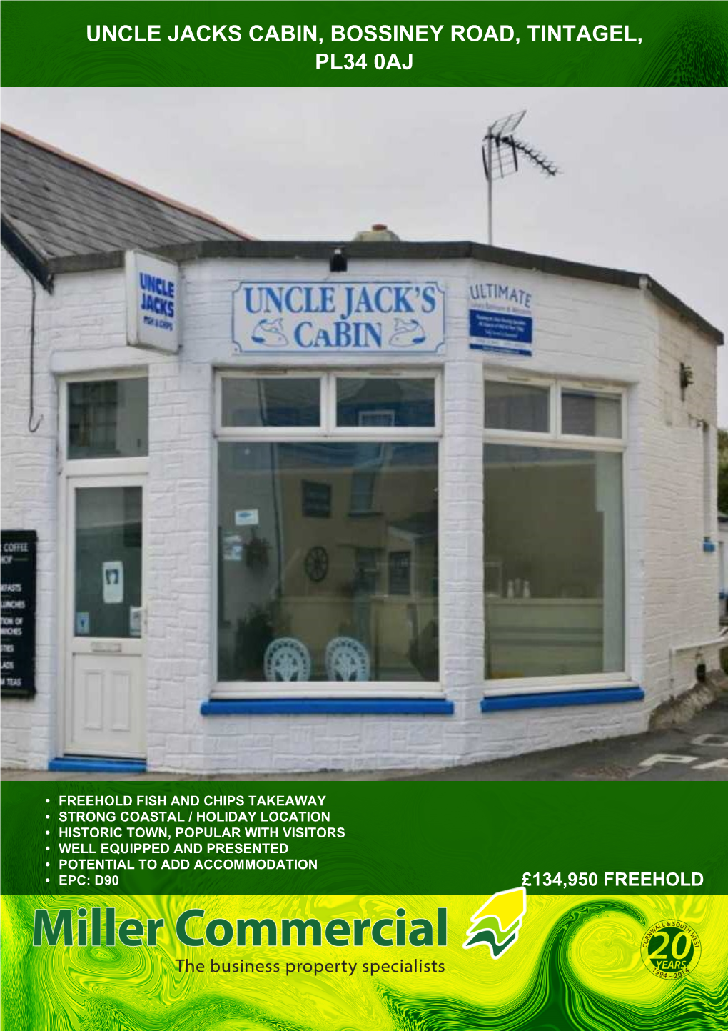 Uncle Jacks Cabin, Bossiney Road, Tintagel, Pl34 0Aj