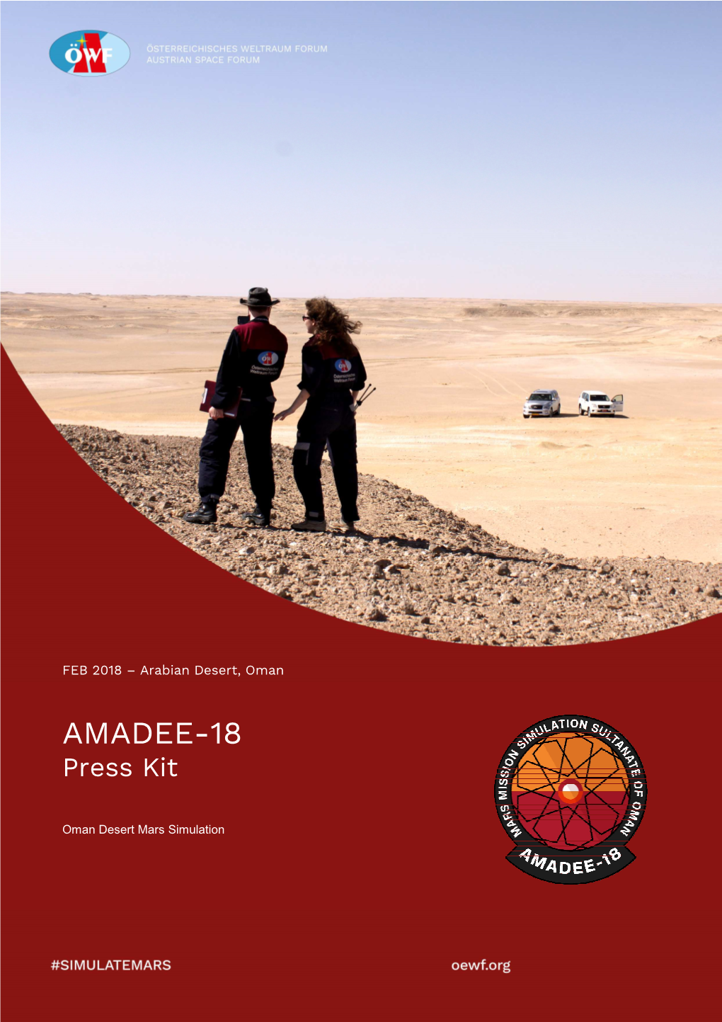 AMADEE-18 Mission Press