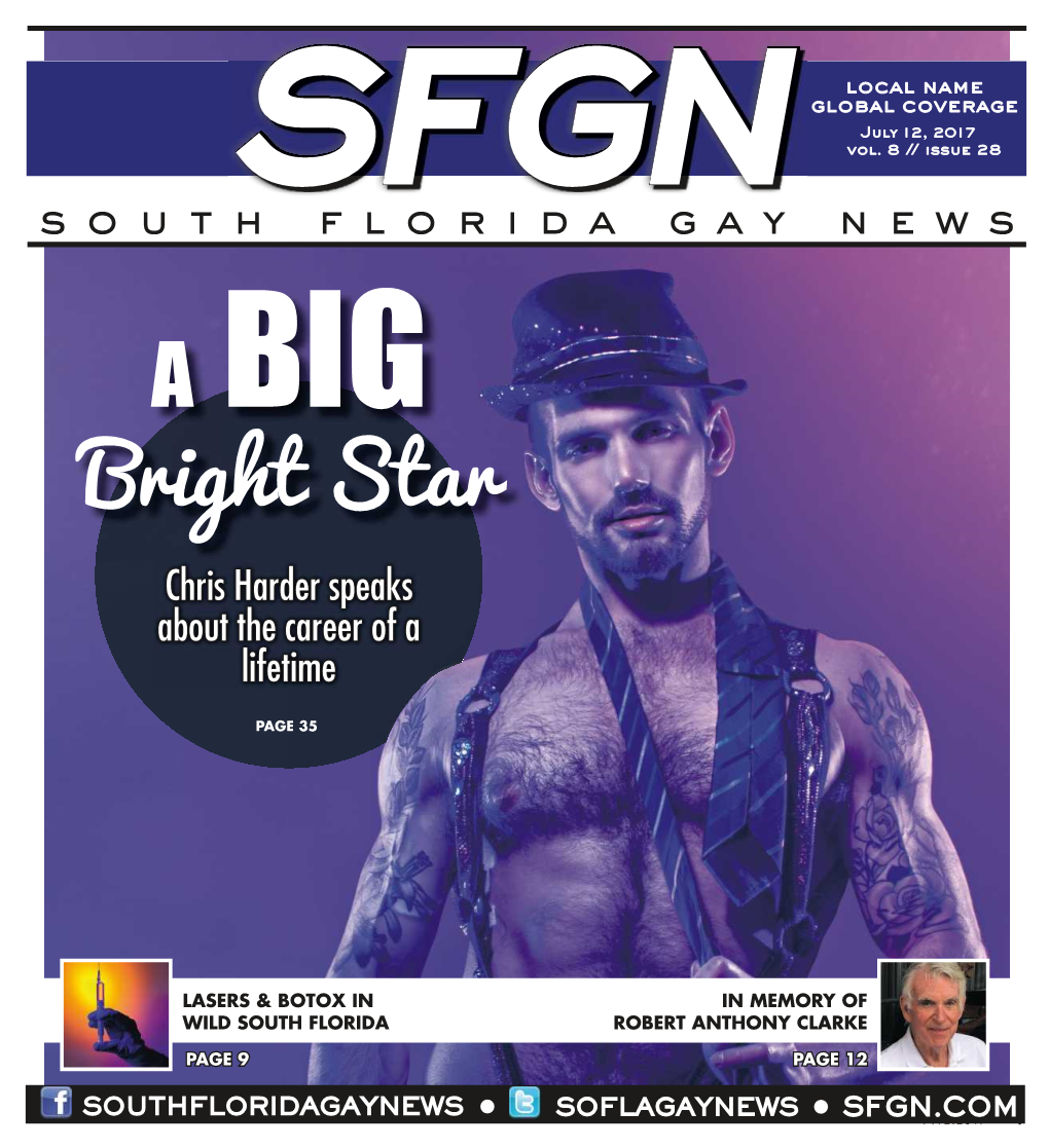 SFGN.COM 7.12.2017 • 1 NEWS Highlight Southfloridagaynews.Com