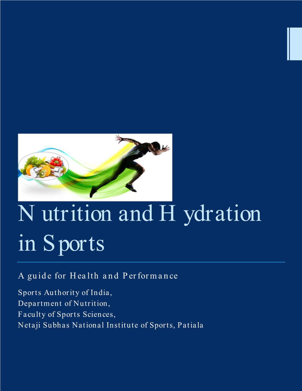 Nutrition and Hydration in Sports