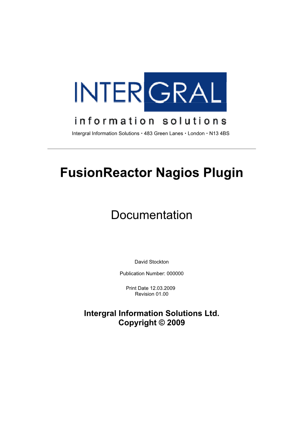 Fusionreactor Nagios Plugin