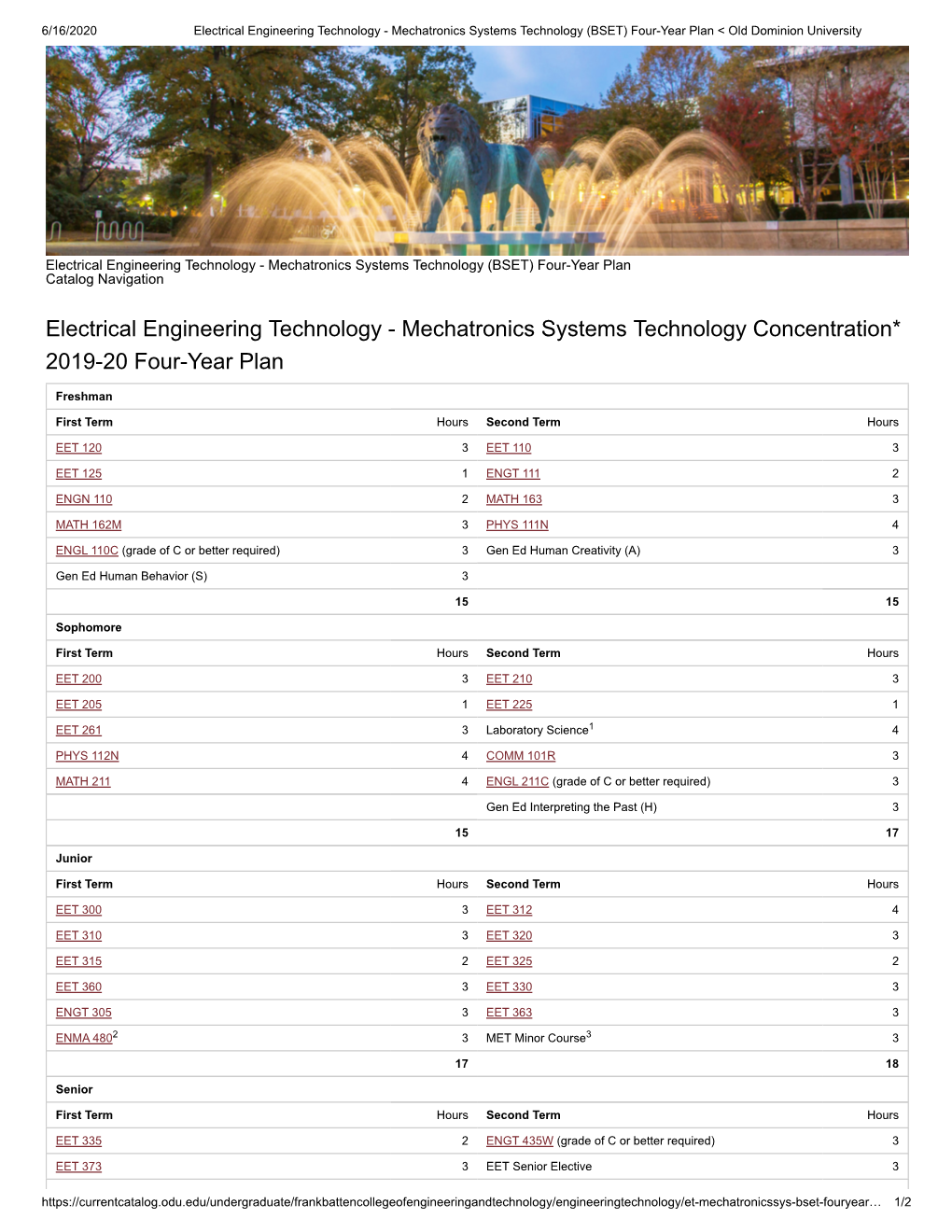 Mechatronics Systems Technology (BS)