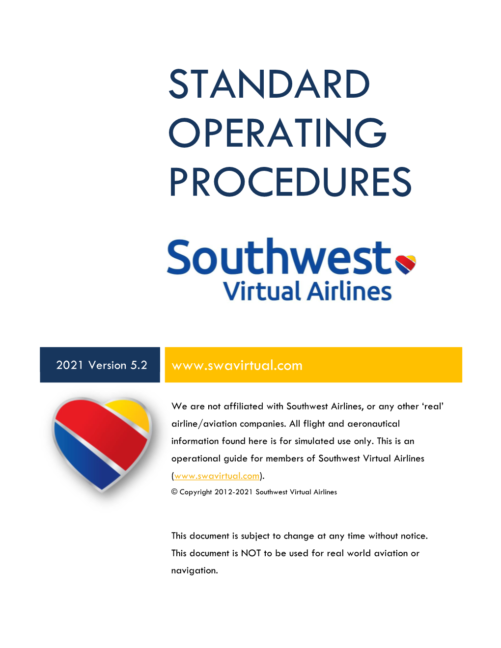 Standard Operating Procedures