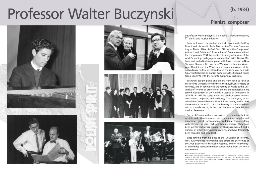 Walter Buczynski (B