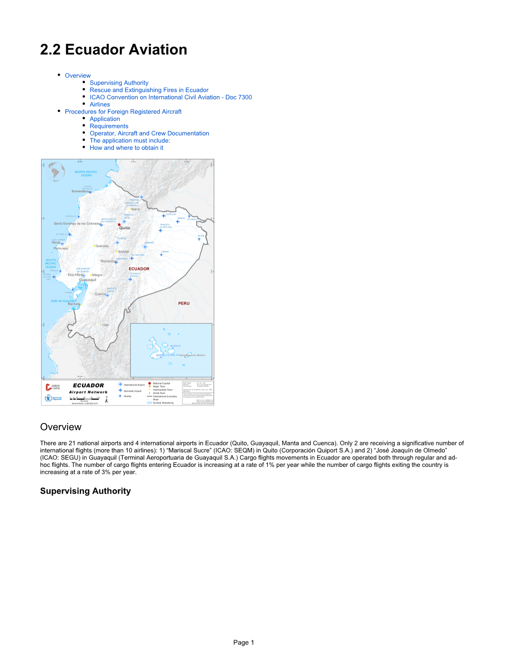 2.2 Ecuador Aviation