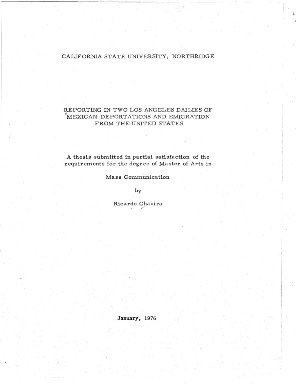 Mexican Deportations and Emigration from the United States