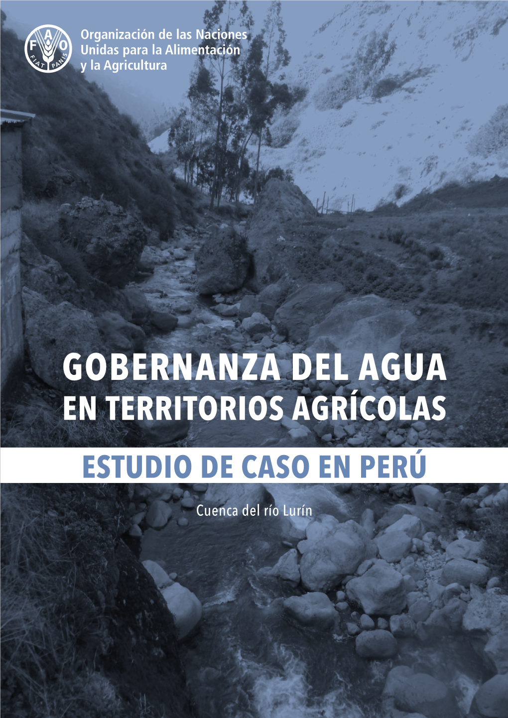 Gobernanza Del Agua En Territorios Agrícolas Estudio De Caso En Perú