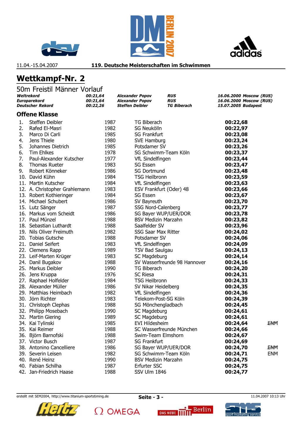 Wettkampf-Nr. 2