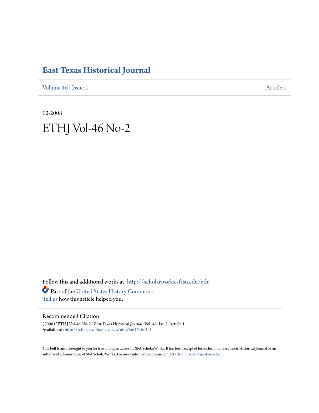 ETHJ Vol-46 No-2