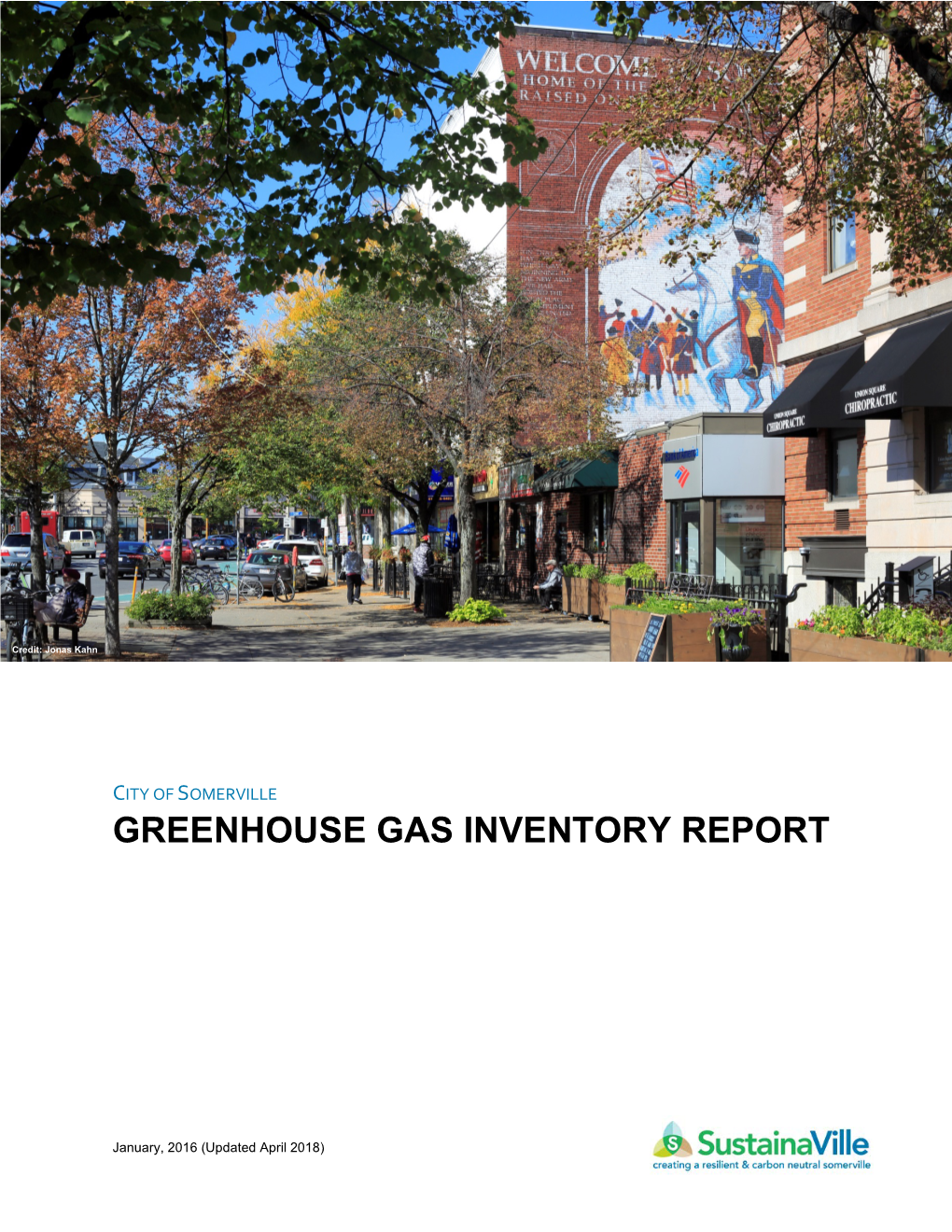 Greenhouse Gas Inventory Report