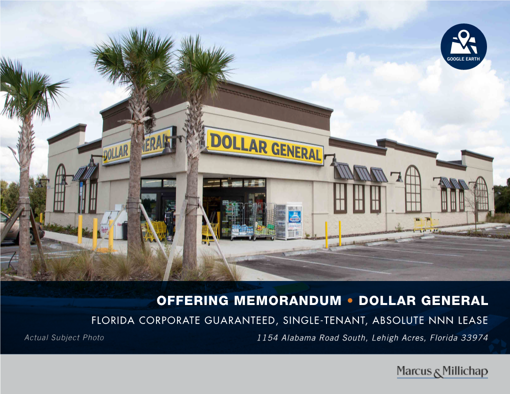 Offering Memorandum • Dollar General