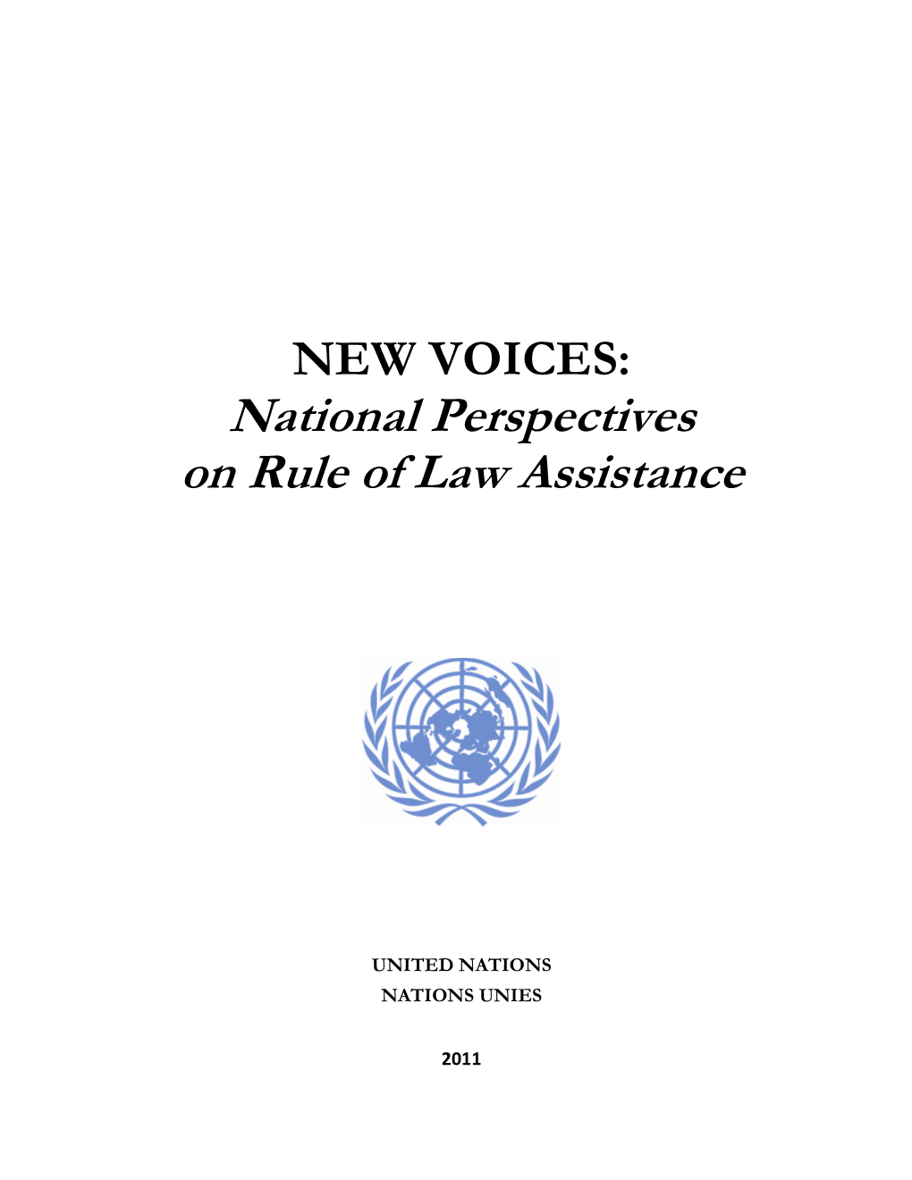 FINAL National Perspectives Report