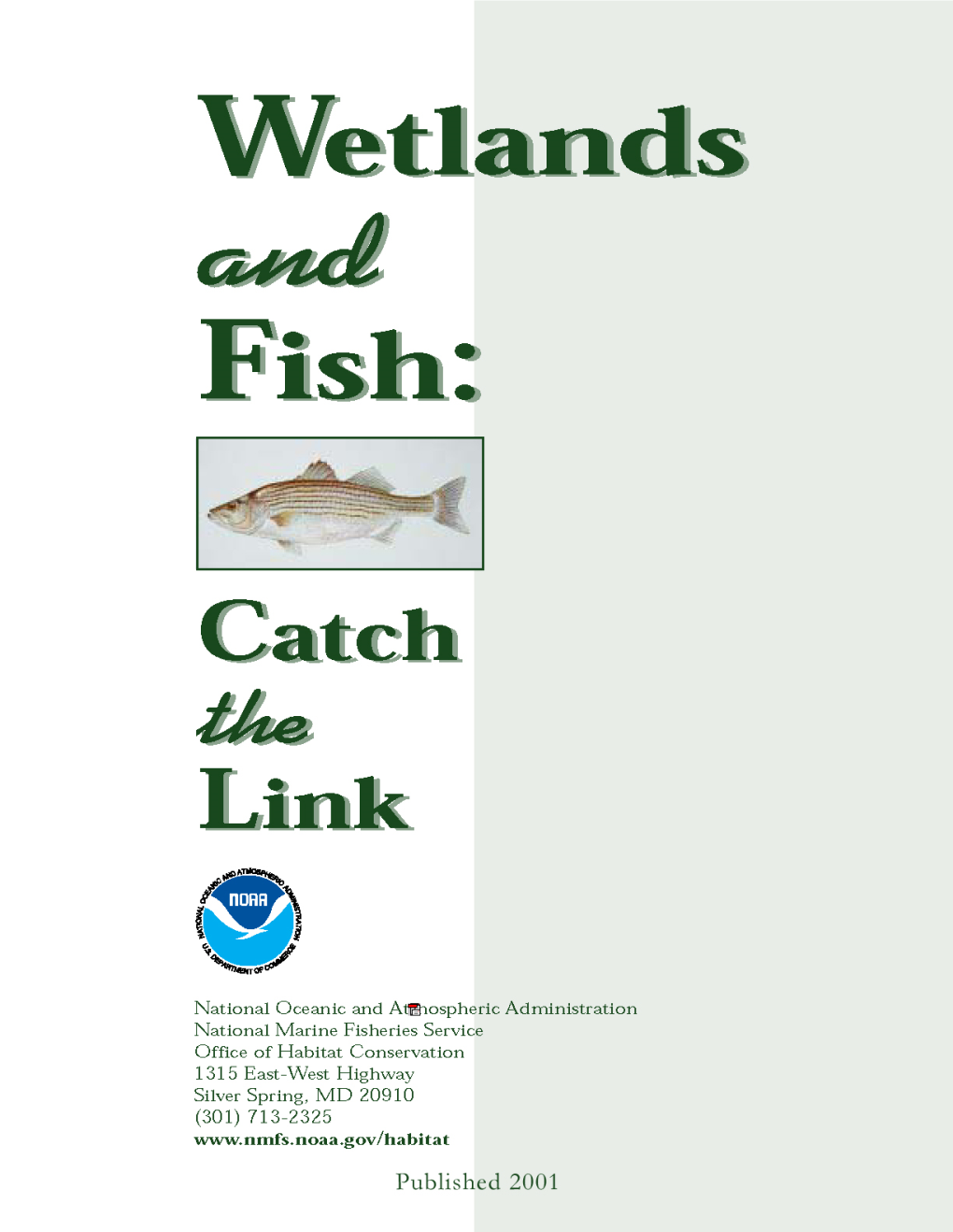Wetlands and Fish: Catch the Link