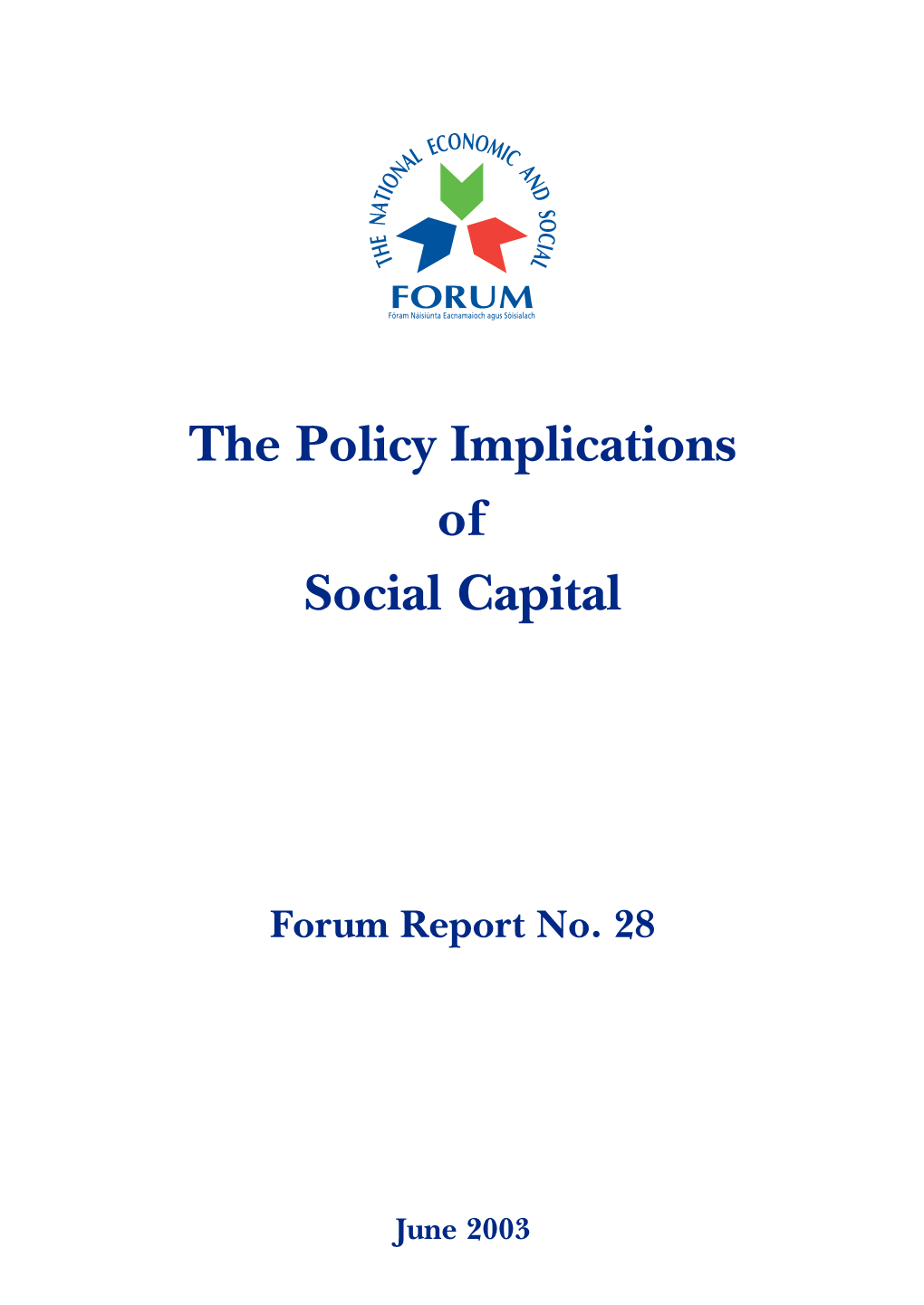 What Is Social Capital? 29