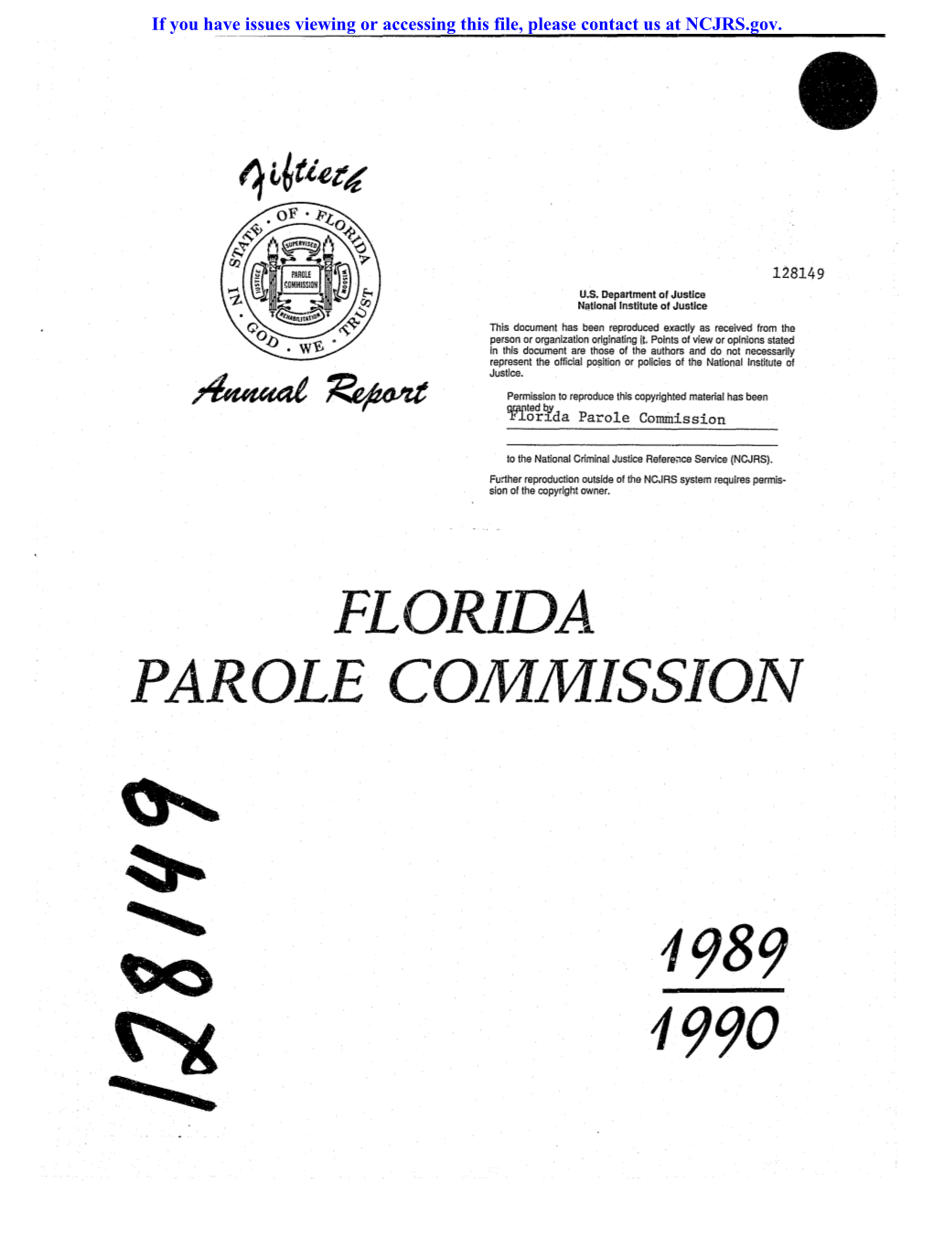 Florida Parole Commission ~
