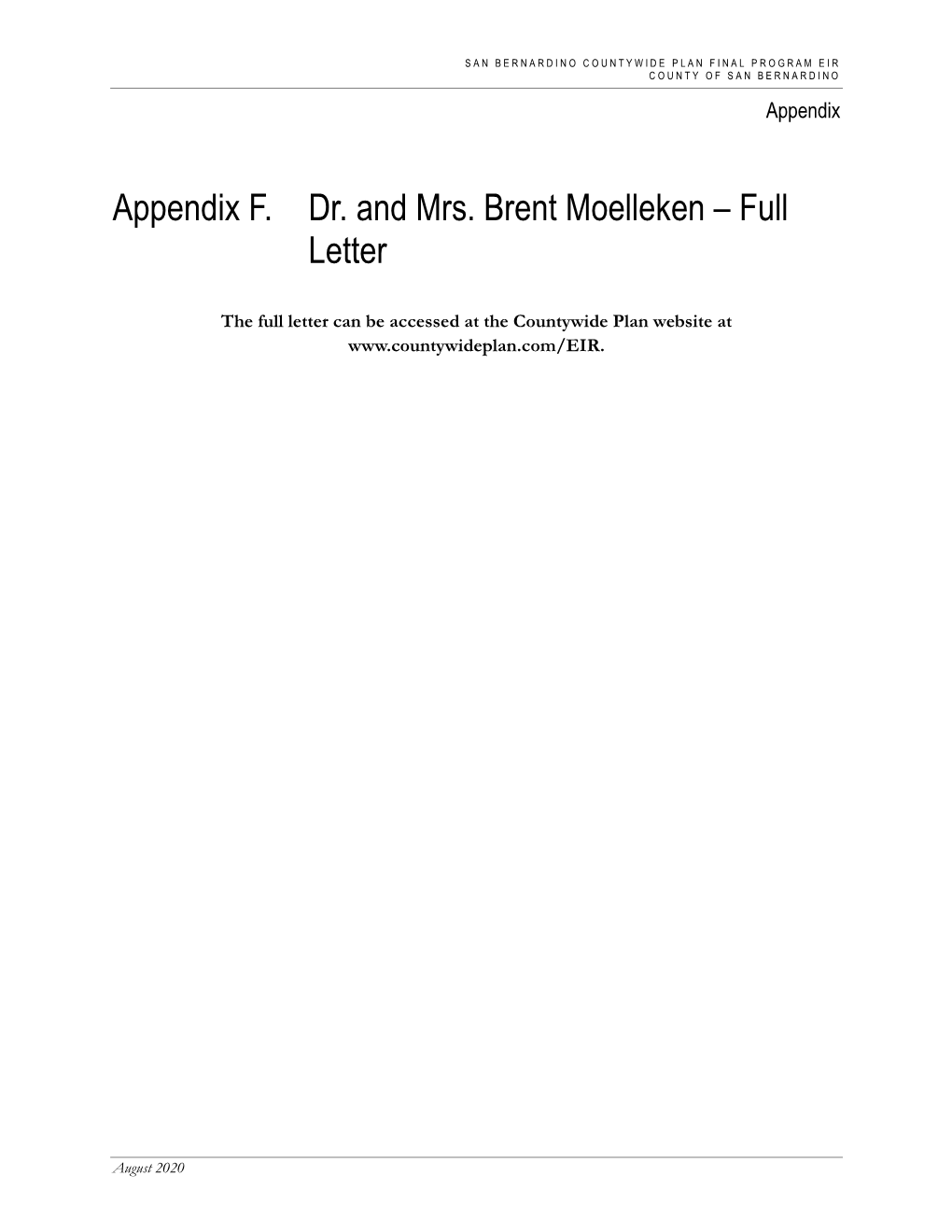 Appendix F. Dr. and Mrs. Brent Moelleken – Full Letter
