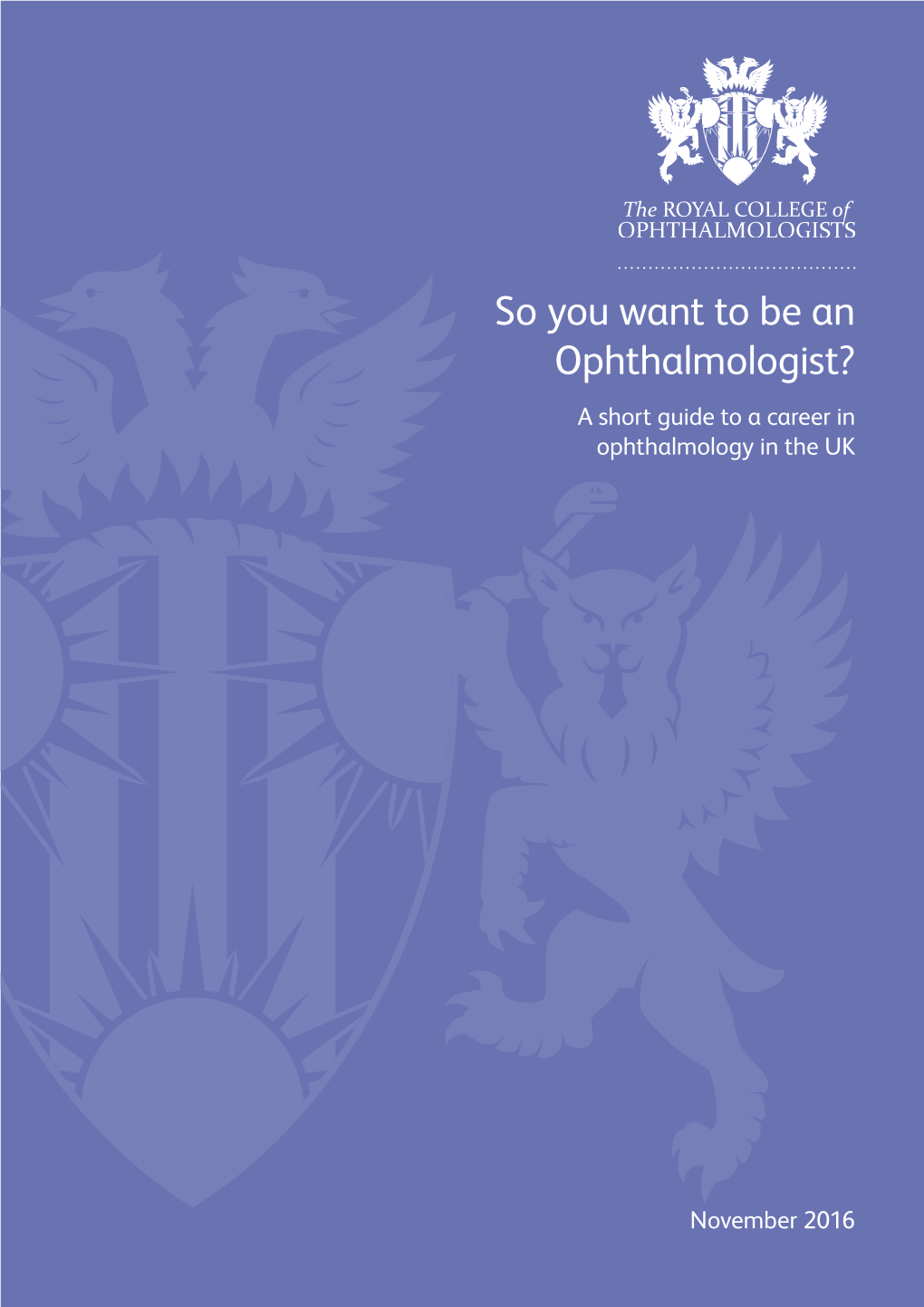 Short Guide to a Career in Ophthalmology in the UK