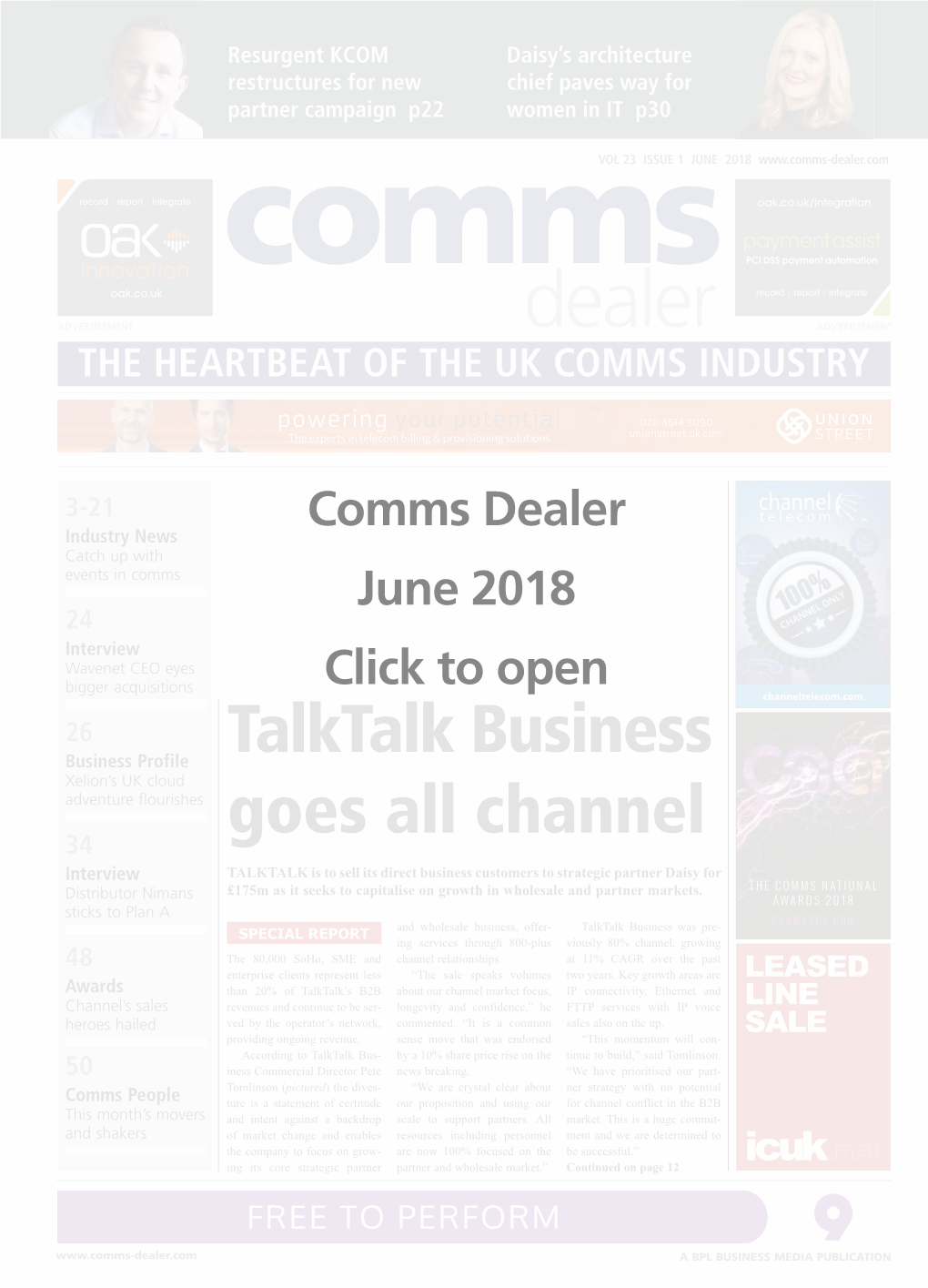 Talktalk Business Goes All Channel