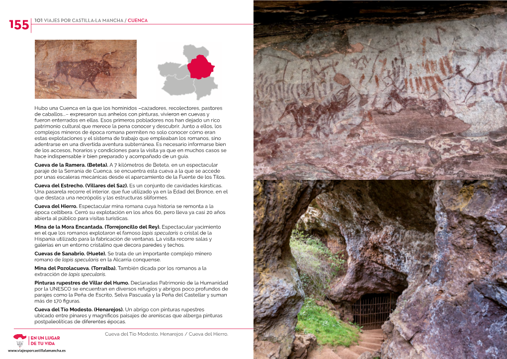 101 VIAJES POR CASTILLA-LA MANCHA / CUENCA Cueva Del Tío