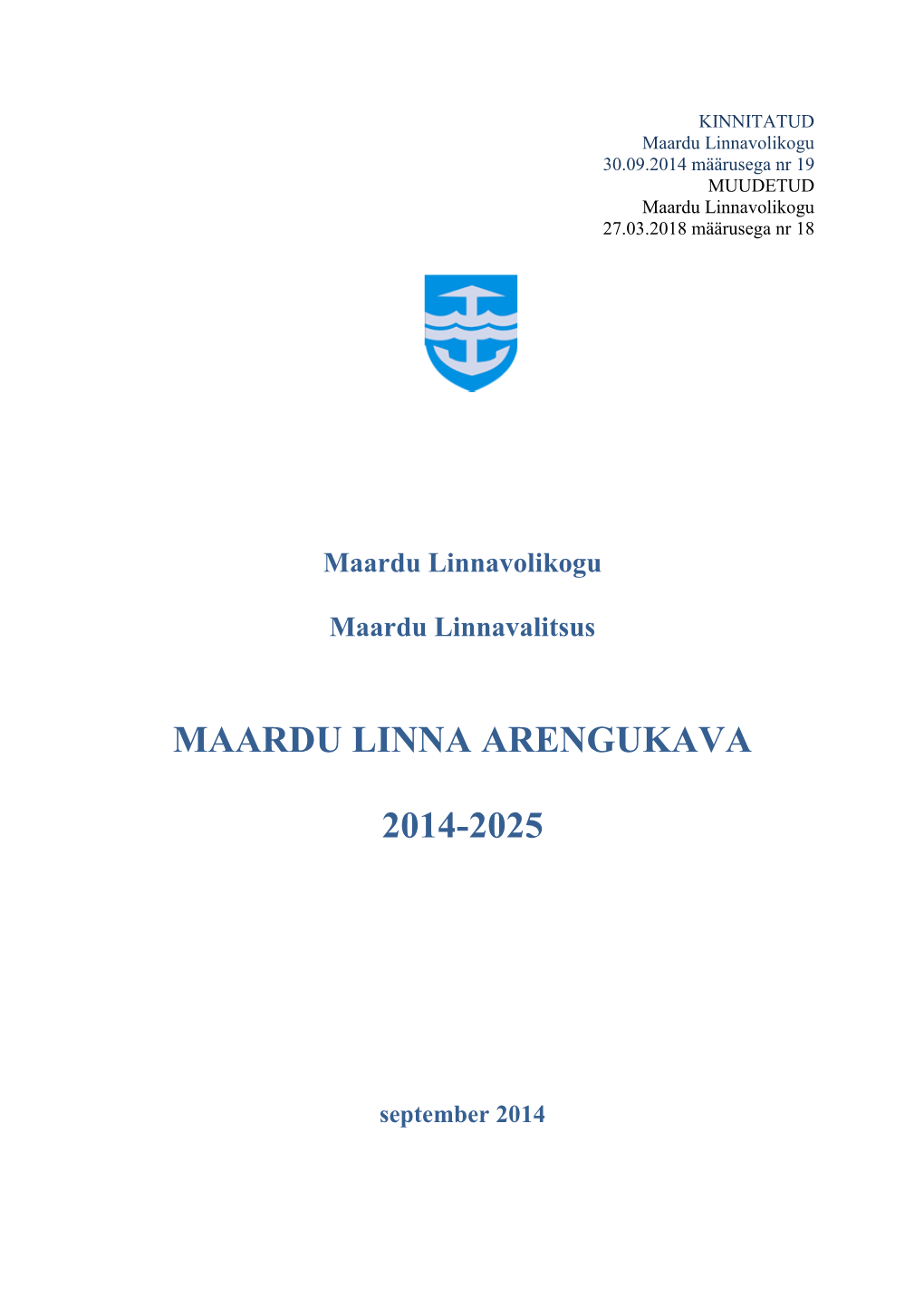 Maardu Linna Arengukava 2014-2025
