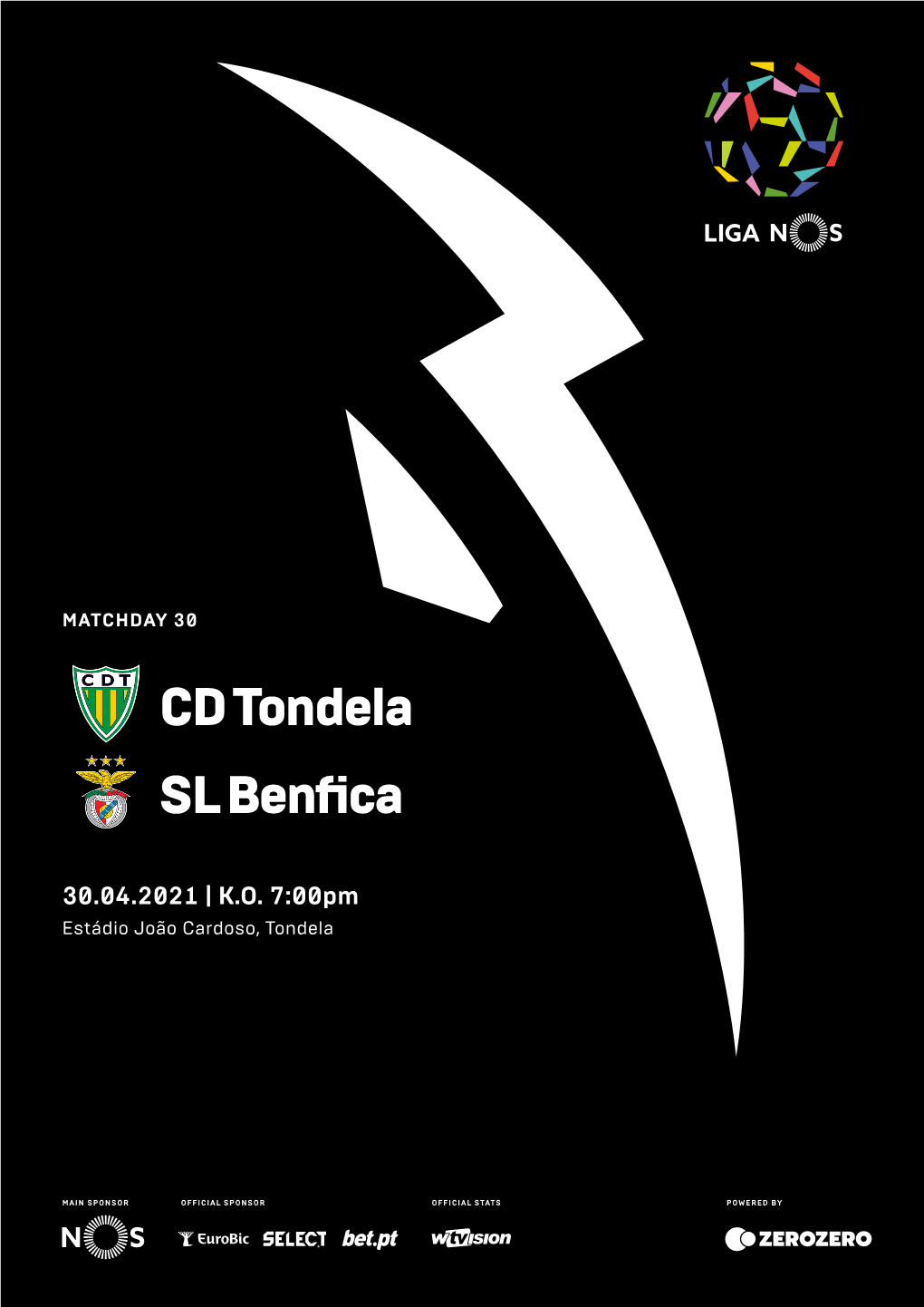 CD Tondela SL Benfica
