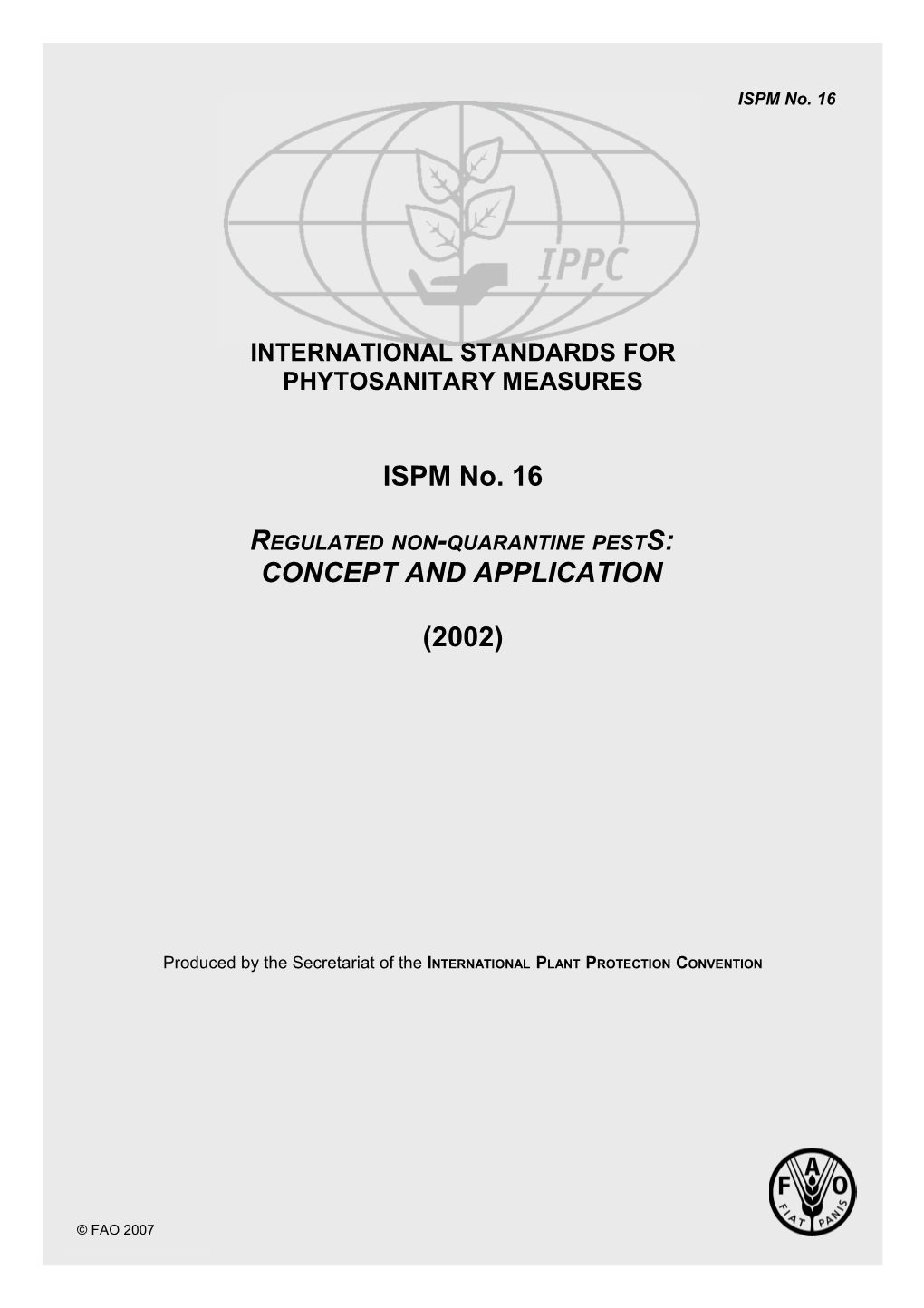 International Standards For