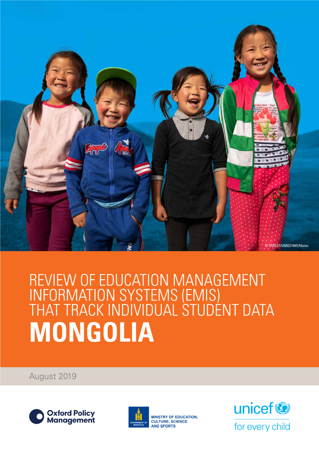 Review of EMIS That Track Individual Student Data: Mongolia