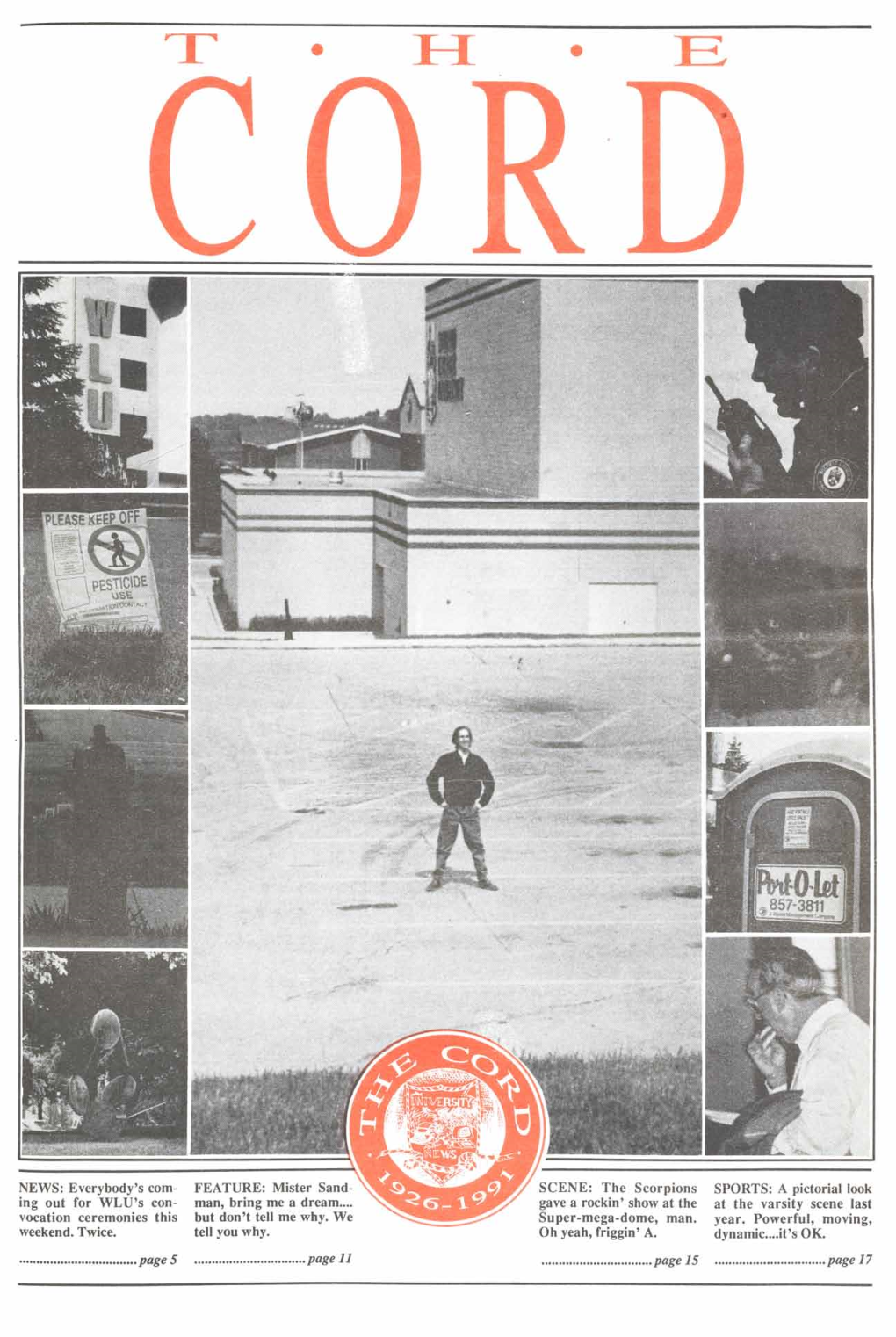 The Cord Weekly (May 30, 1991)