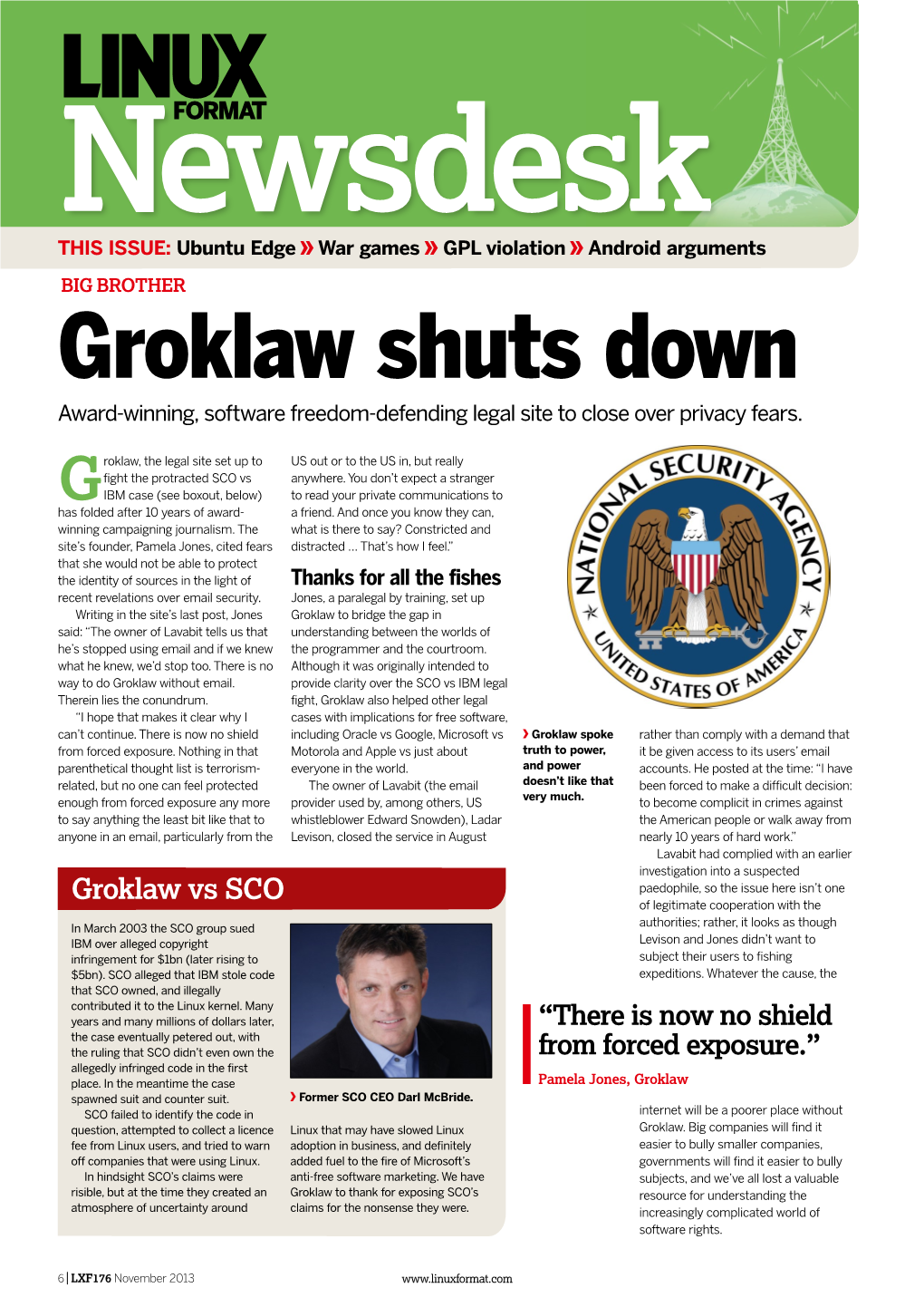 Groklaw Shuts Down Award-Winning, Software Freedom-Defending Legal Site to Close Over Privacy Fears