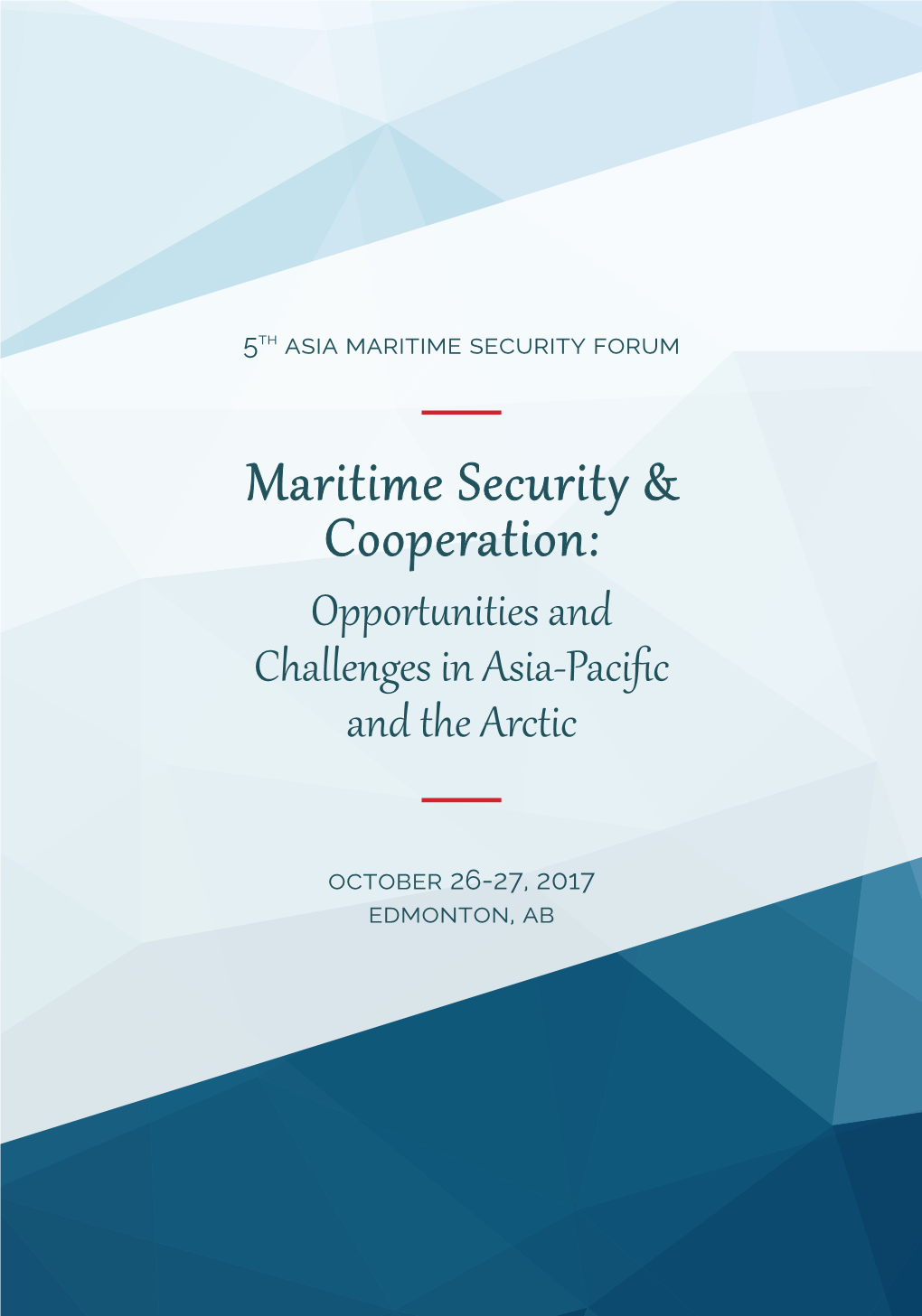 Maritime Security & Cooperation