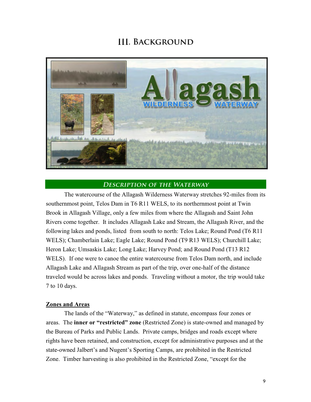 Allagash Wilderness Waterway