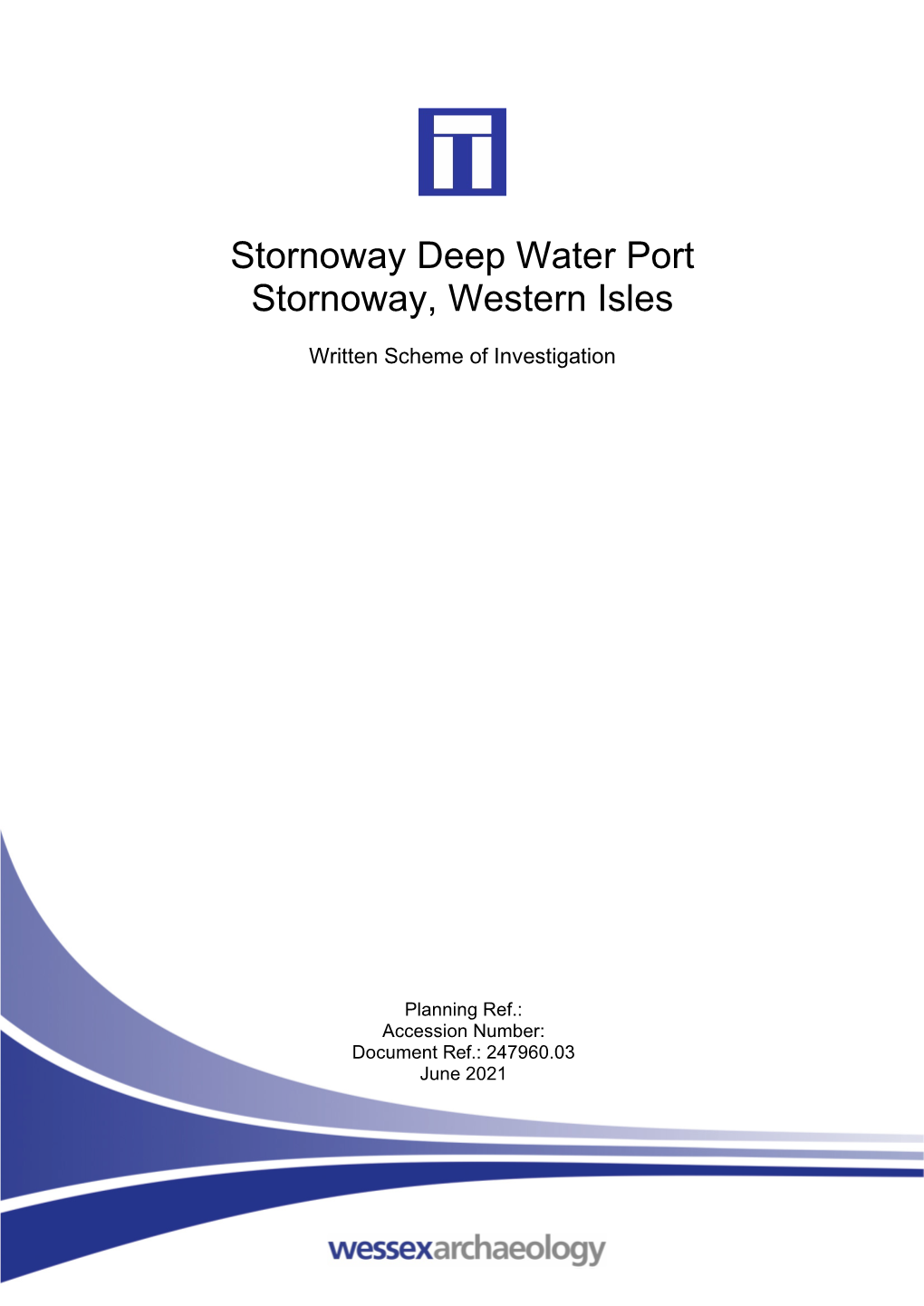 Stornoway Deep Water Port Stornoway, Western Isles