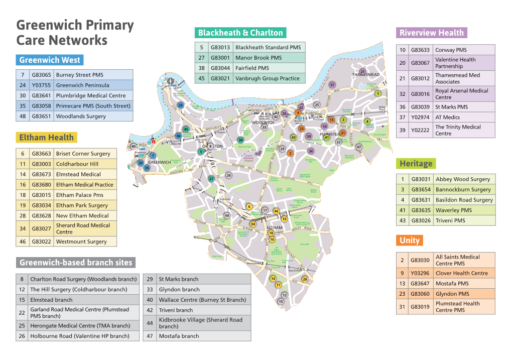 Greenwich Primary Care Networks