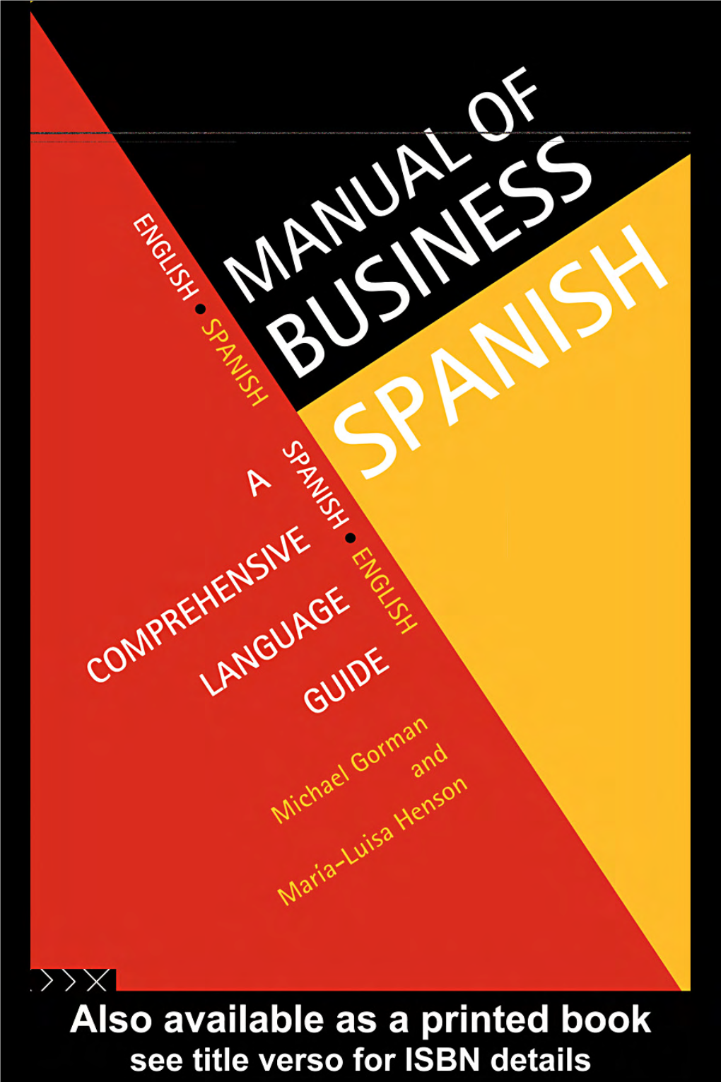 Manual of Business Spanish: a Comprehensive