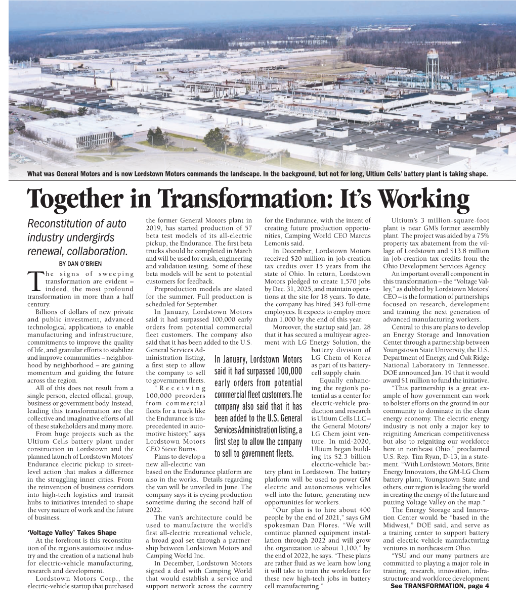 Together in Transformation: It's Working