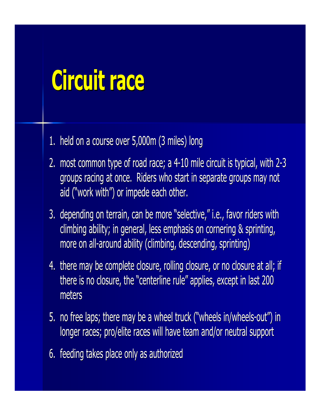Circuit Racerace