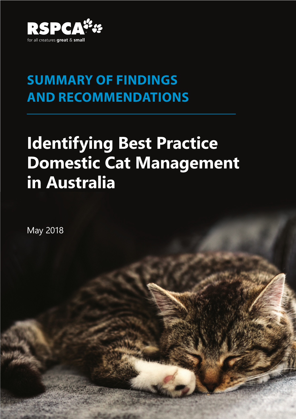 Identifying Best Practice Domestic Cat Management in Australia