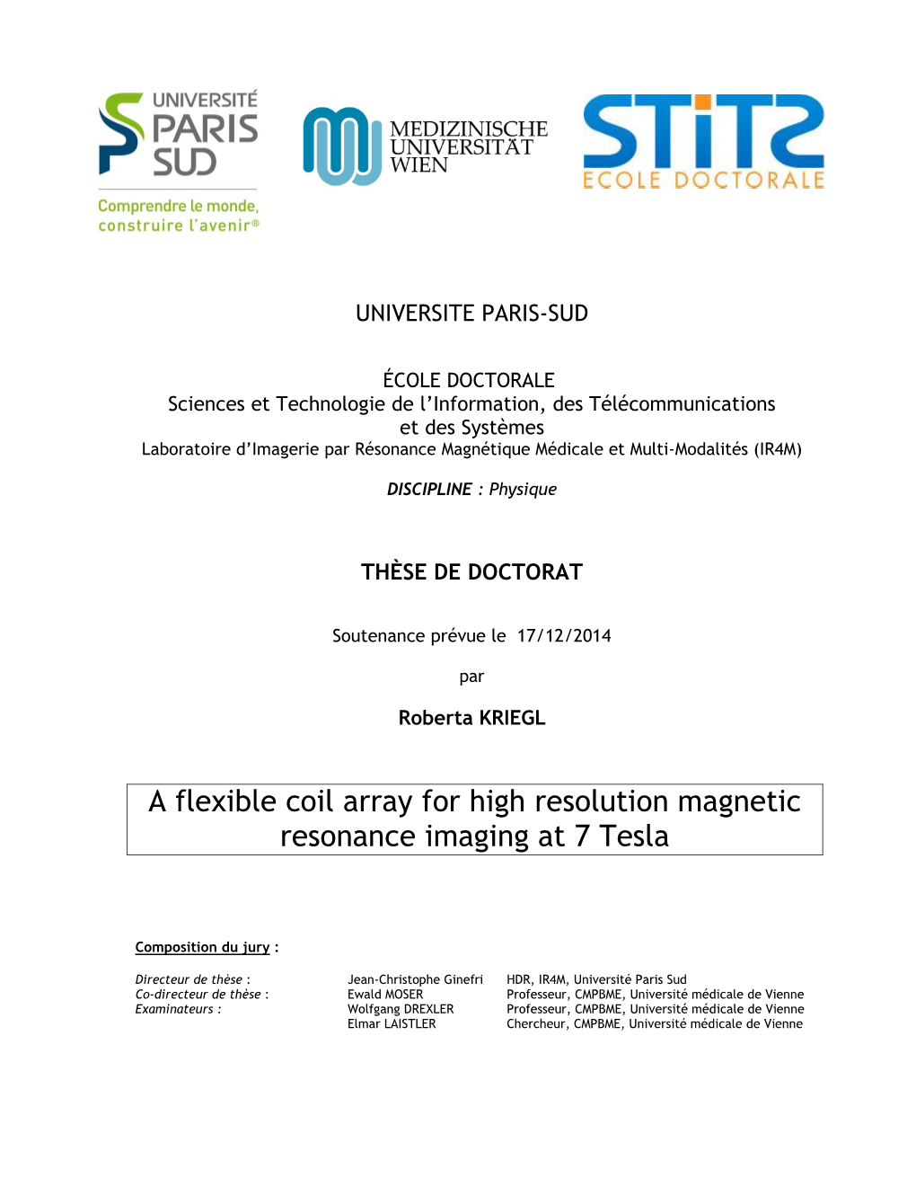 A Flexible Coil Array for High Resolution Magnetic Resonance Imaging at 7 Tesla