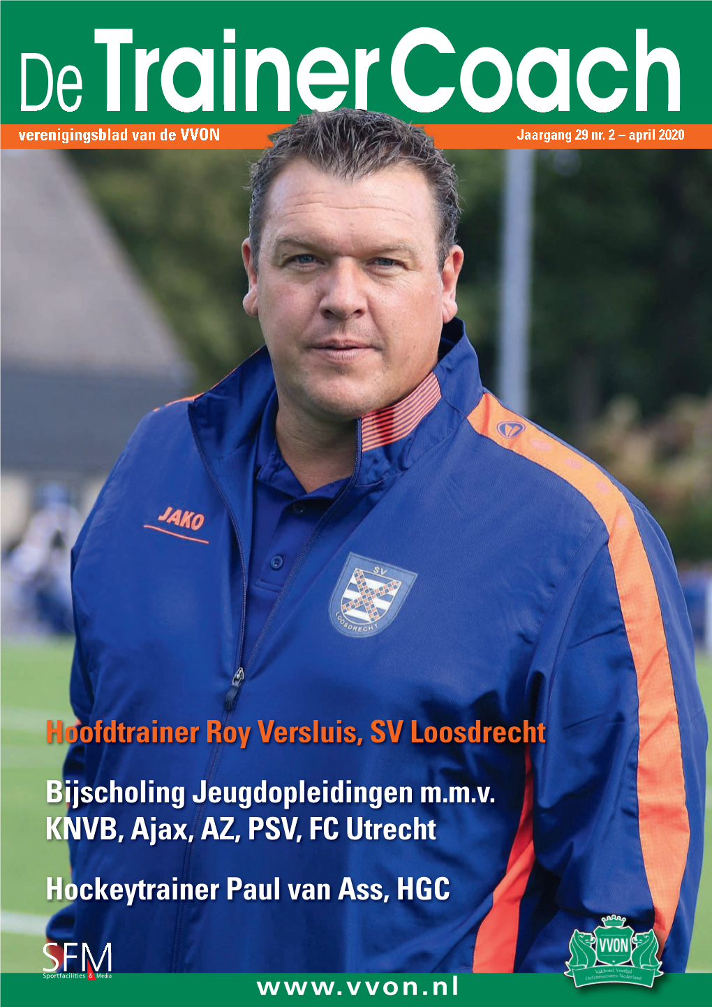 Opmaak 1 01-04-20 12:20 Pagina 1 De Trainercoach Verenigingsblad Van De VVON Jaargang 29 Nr