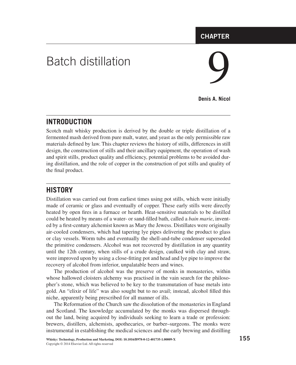 Batch Distillation 9 Denis A