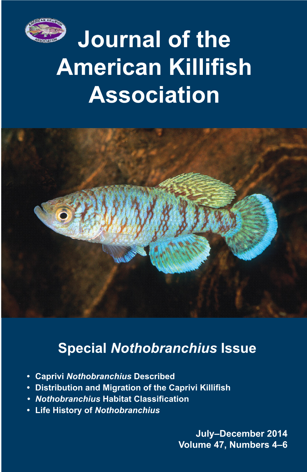 Journal of the American Killifish Association