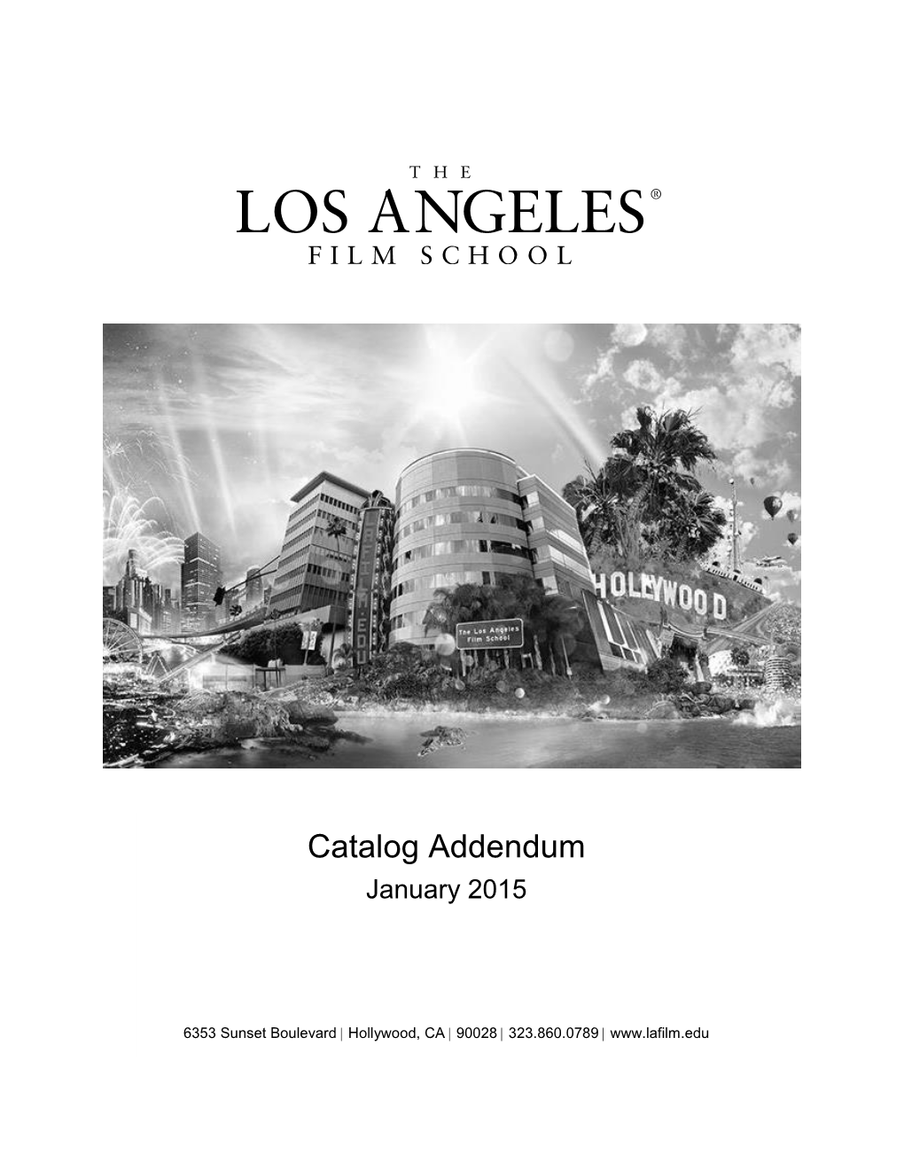 Catalog Addendum January 2015