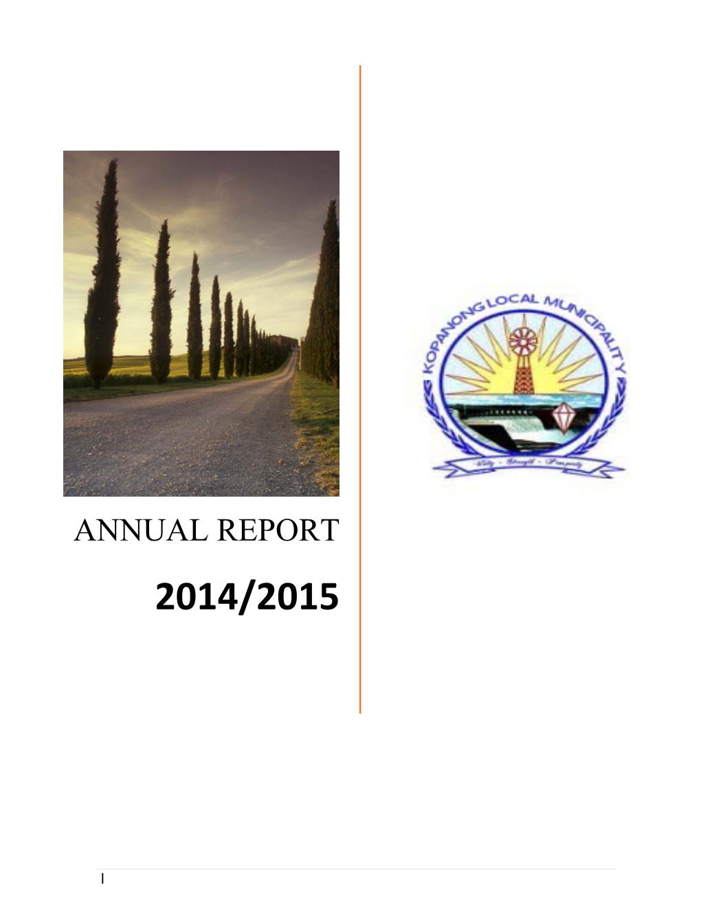 FS162 Kopanong Annual Report 2014-15