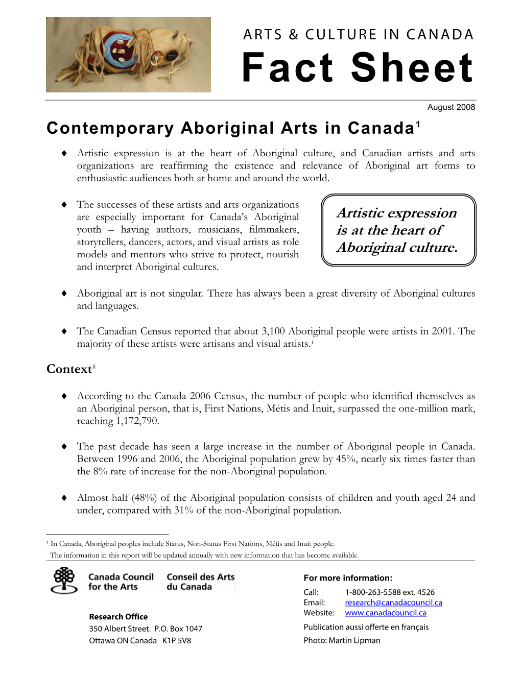 Contemporary Aboriginal Art in Canada