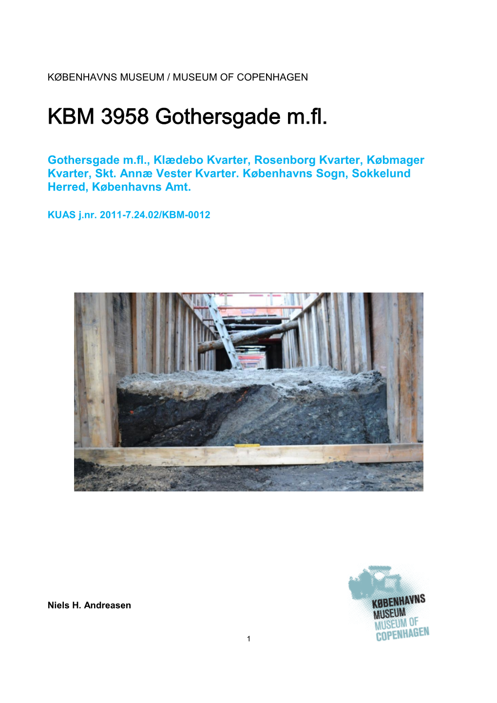 KBM 3958 Gothersgade M.Fl