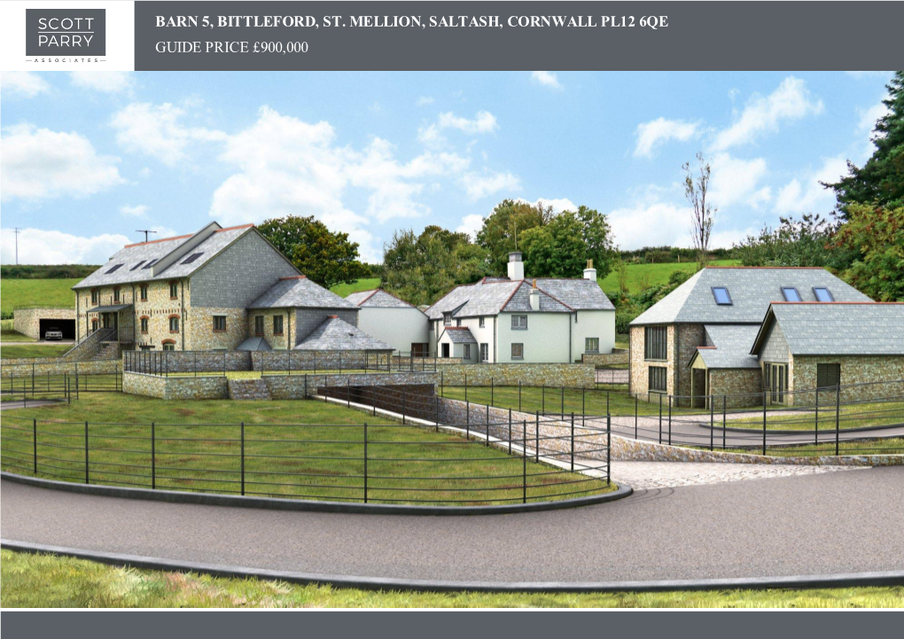 Barn 5, Bittleford, St. Mellion, Saltash, Cornwall Pl12 6Qe Guide Price £900,000