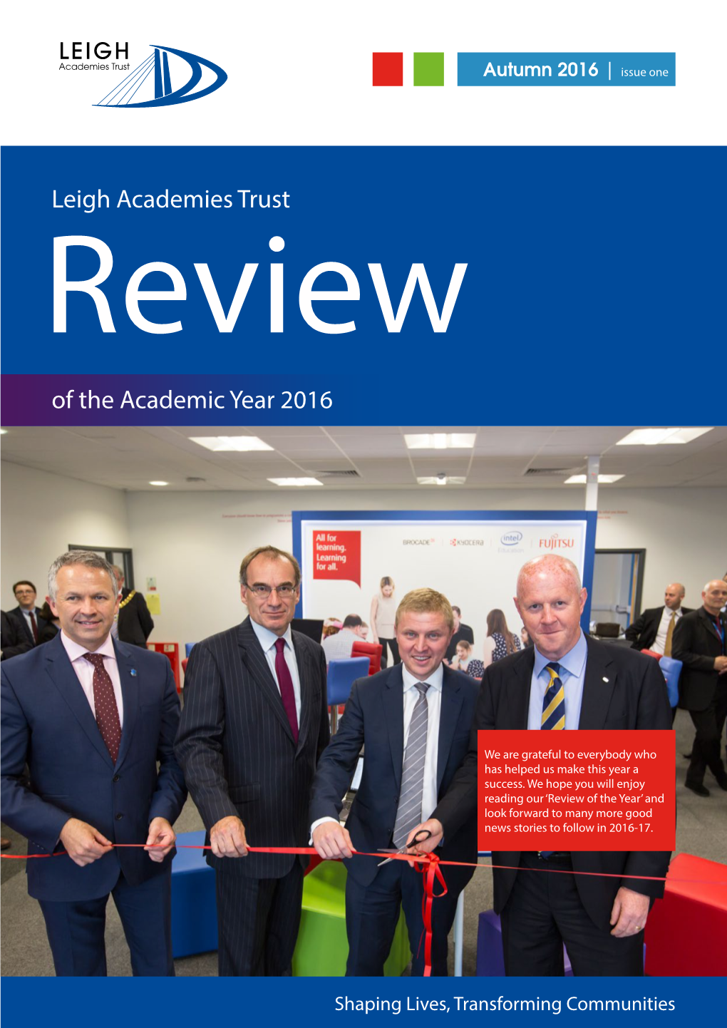 Leigh Academies Trust of the Academic Year 2016